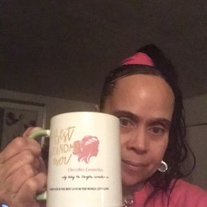 A coffee cup with my business name, logo, label